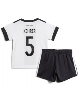 Tyskland Thilo Kehrer #5 Replika Hemmakläder Barn VM 2022 Kortärmad (+ byxor)